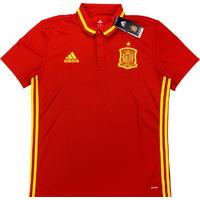 2016-17 Spain Adidas Polo T-shirt *BNIB*