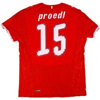 2008-10 Austria Match Issue Away Shirt Proedl #15