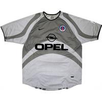 2001 02 paris saint germain away shirt very good xxl