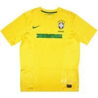 2011 Brazil Home Shirt (Very Good) XL.Boys