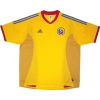 2002 04 romania home shirt excellent xl