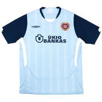 2009 10 hearts away shirt excellent m