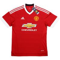 2015 16 manchester united home shirt bnib