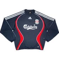 2006-07 Liverpool Adidas Sweat Top (Very Good) XL