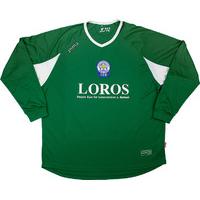 2009 10 leicester 125 years gk shirt excellent xl