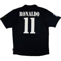 2002-03 Real Madrid Centenary Away Shirt Ronaldo #11 (Excellent) XL