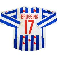 2005-06 Heerenveen Match Worn UEFA Cup Home L/S Shirt Bruggink #17