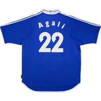2001-02 Schalke Home Shirt Agali #22 (Very Good) L