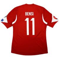 2015-16 Luxembourg Match Issue European Championship Qualifiers Away Shirt Bensi #11