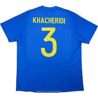 2016 ukraine match issue away shirt khacheridi 3 v romania