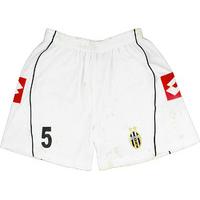 2002-03 Juventus Match Issue Away Shorts #5 (Montero)