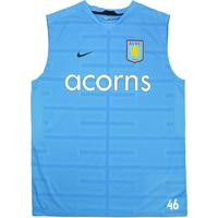 2009-10 Aston Villa Nike Player Issue Training Vest #46 (Excellent) L