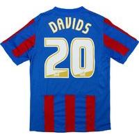 2010-11 Crystal Palace Home Shirt Davids #20 (Excellent) XL