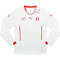 2014-15 Switzerland Player Issue Away L/S Shirt (PRO Fit) *w/Tags*