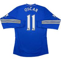 2012-13 Chelsea Home L/S Shirt Oscar #11 (Very Good) S