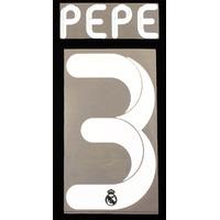 2011-12 Real Madrid Third White Name Set Pepe #3