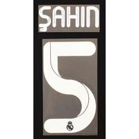 2011-12 Real Madrid Third White Name Set Sahin #5