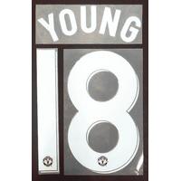 2011-13 Manchester United European Young #18 Name Set