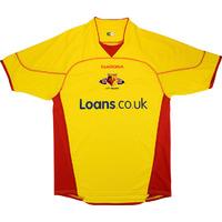 2006 07 watford home shirt excellent m