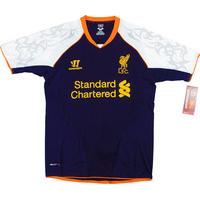 2012 13 liverpool third shirt bnib xlboys