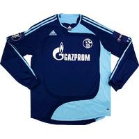 2008-09 Schalke Match Worn UEFA Cup Third L/S Shirt Farfán #17 (v Twente)