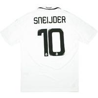 2008-09 Real Madrid Home Shirt Sneijder #10 *Mint* M