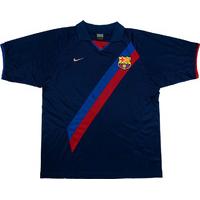 2002-04 Barcelona Away Basic Shirt (Excellent) XL