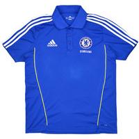 2011-12 Chelsea Adidas Polo Shirt (Excellent) M