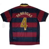 2007-08 Arsenal Third Shirt Fabregas #4 *w/Tags* XL