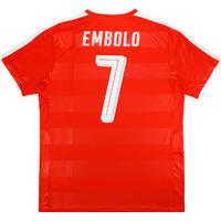 2016-17 Switzerland Home Shirt Embolo #7 *w/Tags*