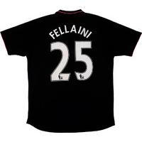 2009-10 Everton Away Shirt Fellaini #25 (Excellent) L
