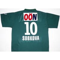 2004-05 SV Ried Match Issue Home Shirt Sobkova #10