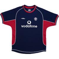 2000-01 Manchester United Third Shirt (Excellent) L.Boys