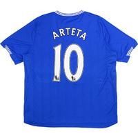 2009-10 Everton Home Shirt Arteta #10 (Good) XXL