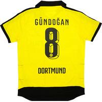 2015-16 Dortmund Home Shirt Gündo?an #8 *w/Tags*