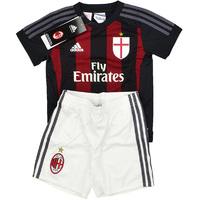 2015 16 ac milan home shirt shorts kit bnib 18m