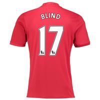 2016-17 Manchester United Home Shirt (Blind 17) - Kids