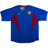 2002-03 Barcelona Nike Training Shirt *BNIB* L