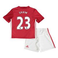 2016-17 Man United Home Mini Kit (Shaw 23)