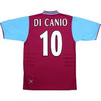 2001 03 west ham home shirt di canio 10 excellent xl