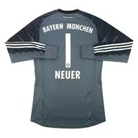 2014-15 Bayern Munich GK Home Shirt Neuer #1 (Very Good) S