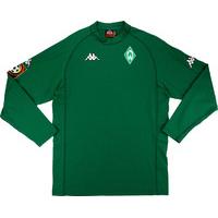 2001-02 Werder Bremen Match Worn Home L/S Shirt Blank #3 (v PSV)