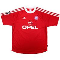 2001 Bayern Munich Match Issue Champions League Final Shirt Sergio #13 (v Valencia)