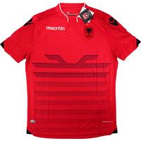 2016 albania home shirt bnib