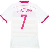2014-15 Scotland Player Issue Adizero Away Shirt D.Fletcher #7 *w/Tags* S
