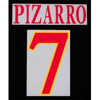 2009 11 roma away name set pizarro 7