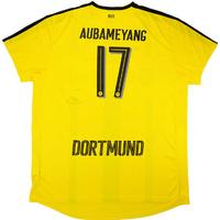 2016-17 Dortmund Home Shirt Aubameyang #17 *w/Tags* XXL