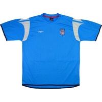 2004 05 england umbro training shirt excellent xl