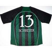 2010 11 wacker innsbruck match issue home shirt schreter 13