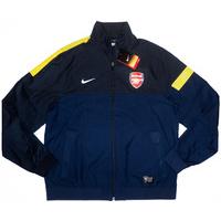 2012 13 arsenal player issue european sideline jacket wtags l